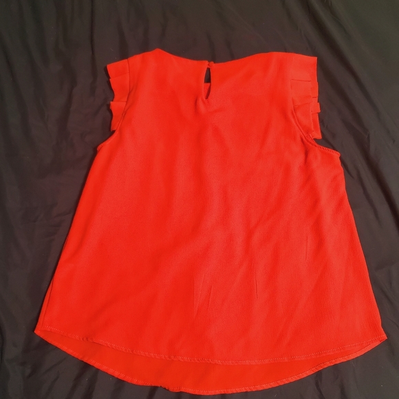 Monteau Red Blouse - Picture 4 of 4